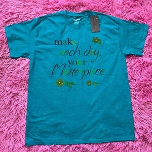 Gildan Teal Inspirational T-Shirt